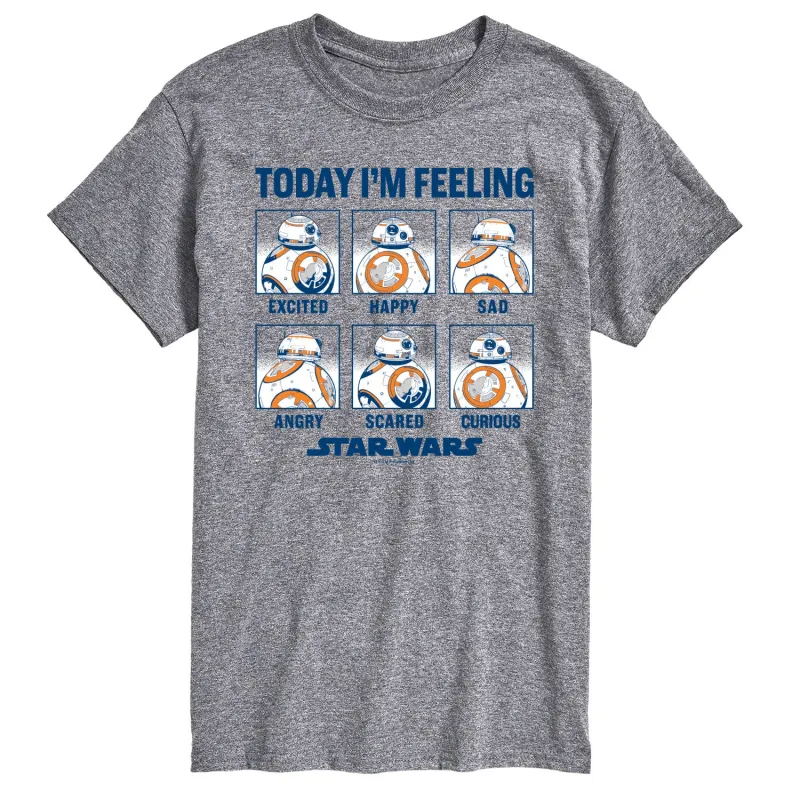 The Force Awakens - Today I'm Feeling - Men's Short Sleeve Graphic T-Shirt made by Zulily