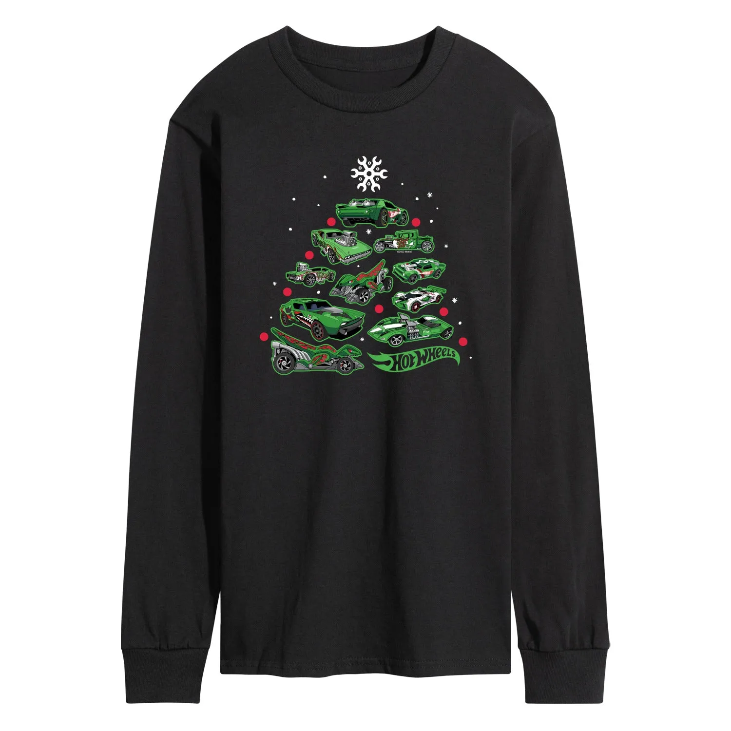 Hot Wheels - Car Tree - Men's Long Sleeve Graphic T-Shirt sold by Zulily product image thumbnail 2