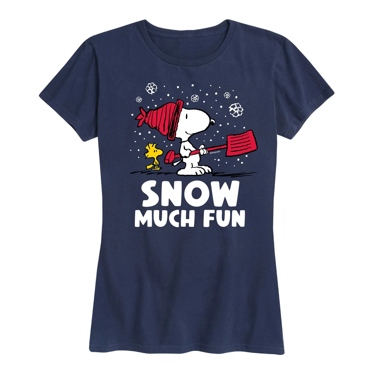 Peanuts - Ski Pro - Women's Short Sleeve Graphic T-Shirt sold by Zulily product image thumbnail 4