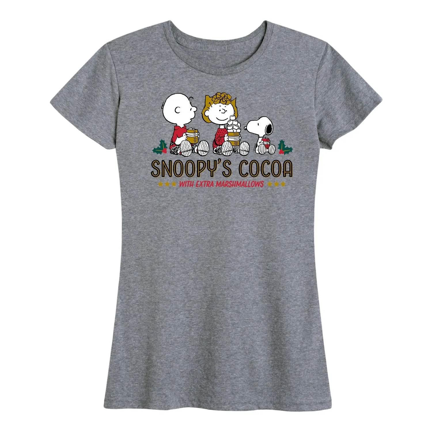 Peanuts - Ski Pro - Women's Short Sleeve Graphic T-Shirt sold by Zulily product image thumbnail 3