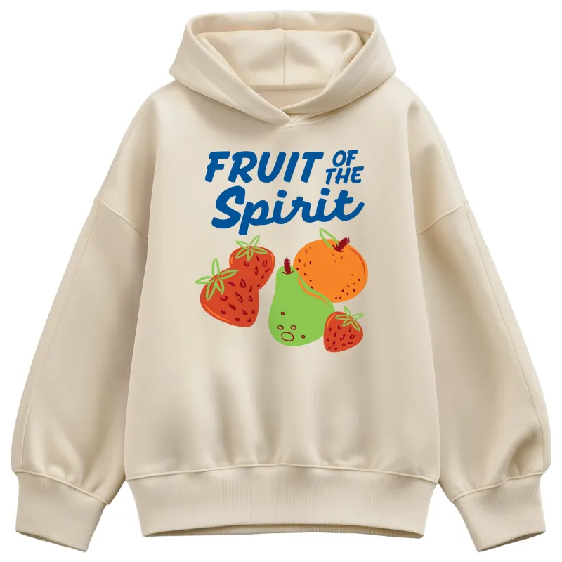 Instant Message - Fruit Of The Spirit - Ladies Fleece Oversized Hoodie Sweatshirt made by Zulily