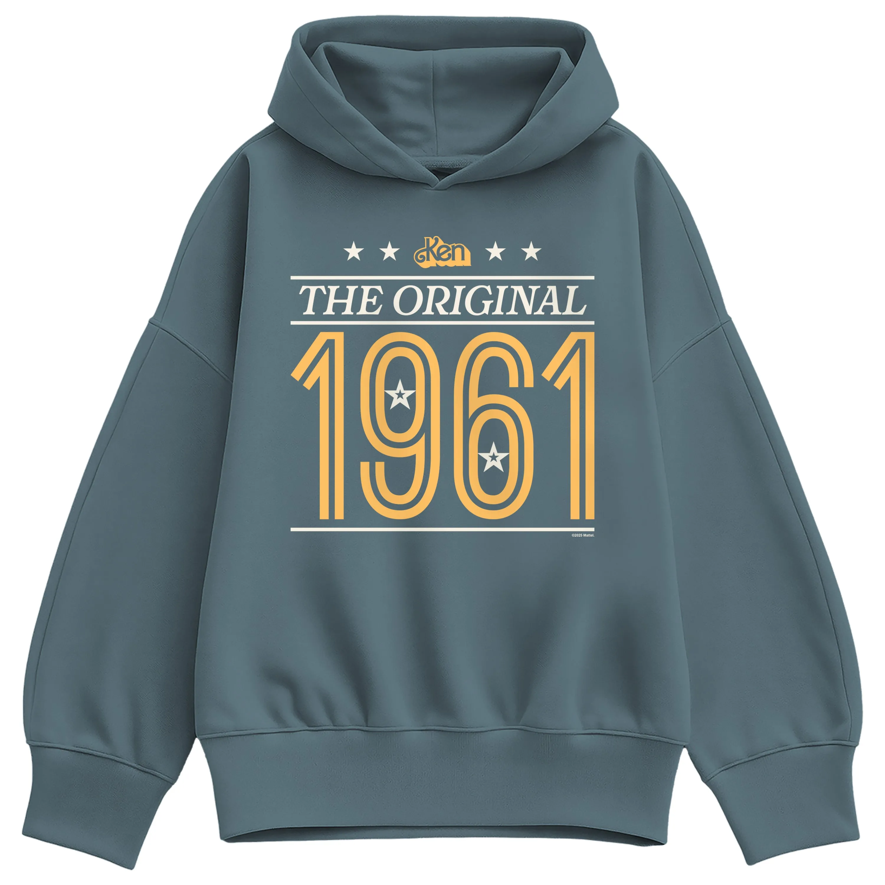Barbie - Ken Collegiate Prep Alt - Women's Oversized Fleece Hoodie Sweatshirt sold by Zulily