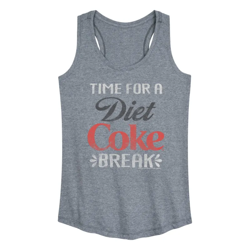 Coca-Cola - Diet Coke Break - Women's Racerback Tank sold by Zulily