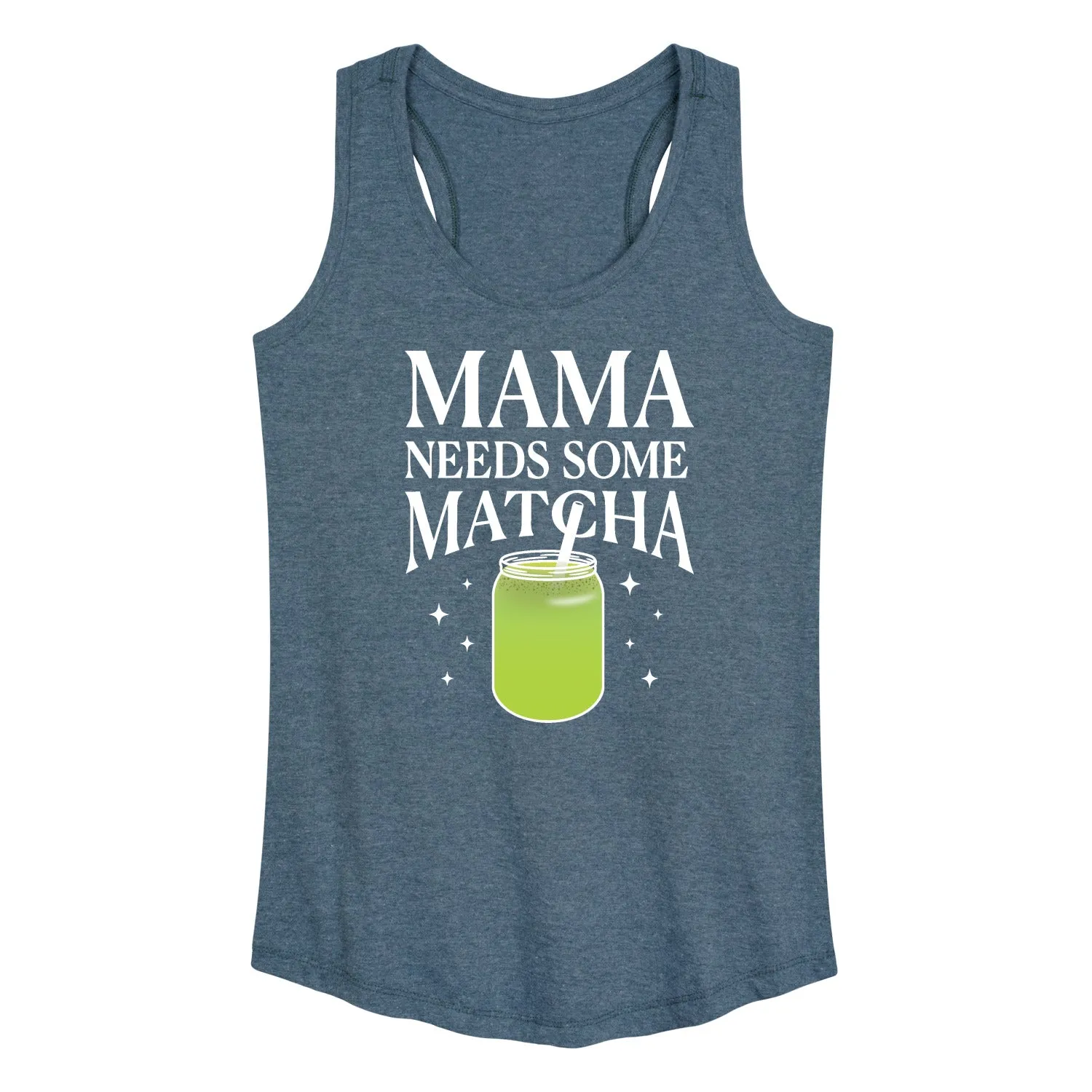 Instant Message - Mama Needs Matcha - Women's Racerback Graphic Tank sold by Zulily product image thumbnail 2