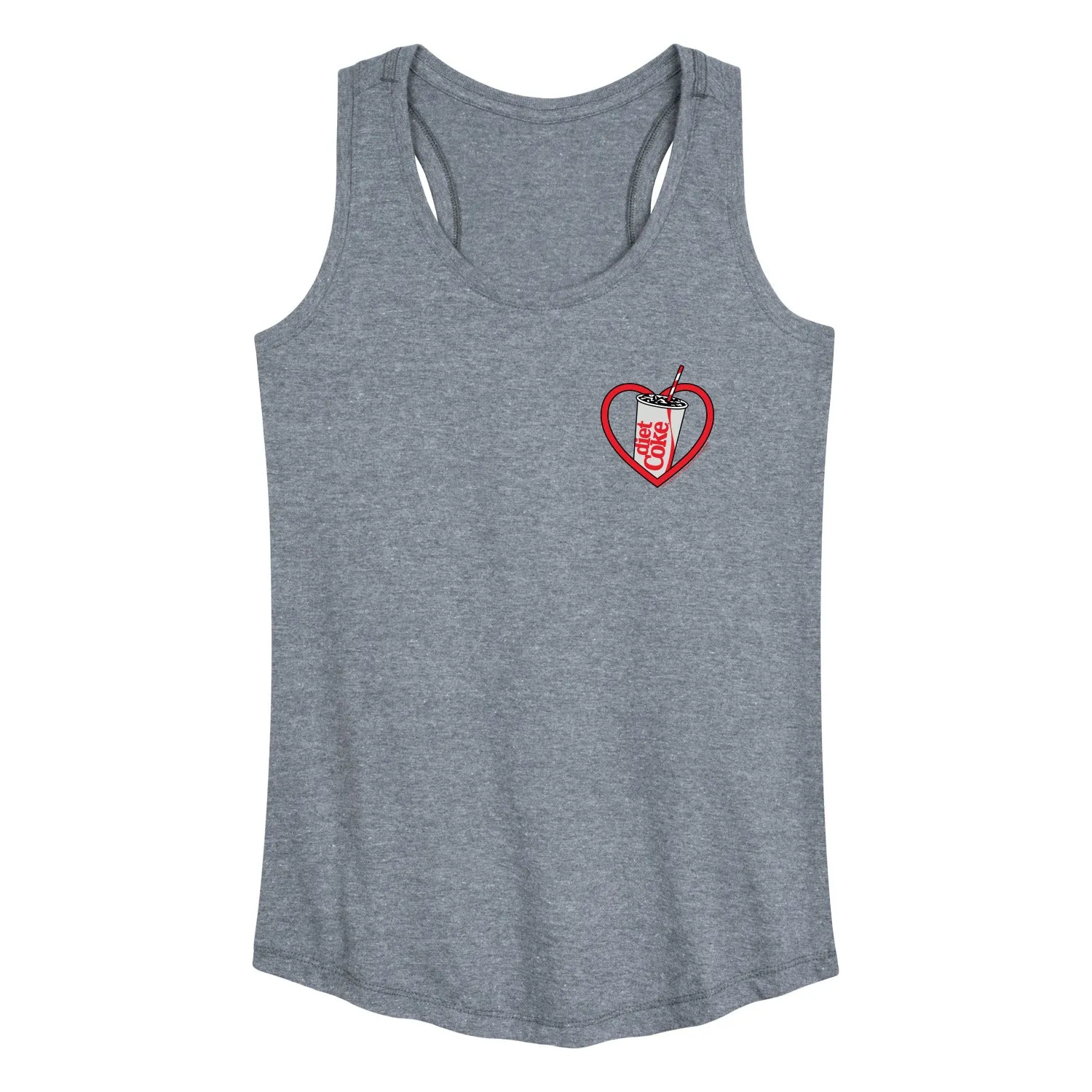 Diet Coke - Heart - Women's Racerback Graphic Tank sold by Zulily