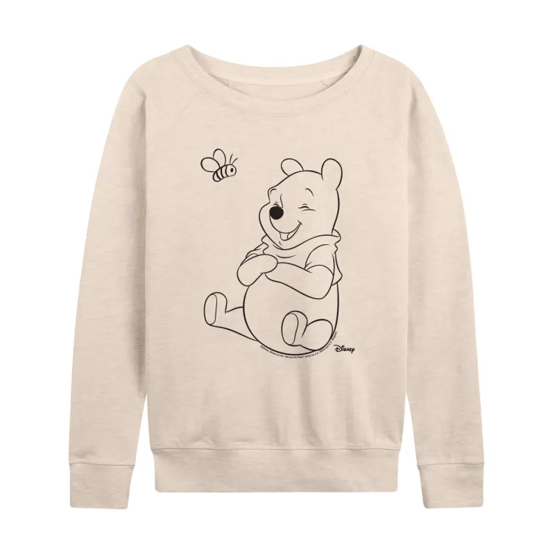 Winnie The Pooh - Winnie Bee - Women's French Terry Long Sleeve Pullover made by Zulily