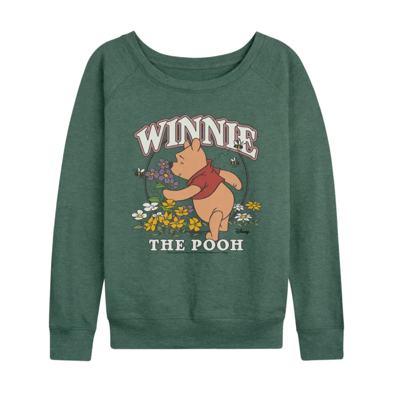 Winnie The Pooh - Natural Winnie - Women's French Terry Long Sleeve Pullover made by Zulily