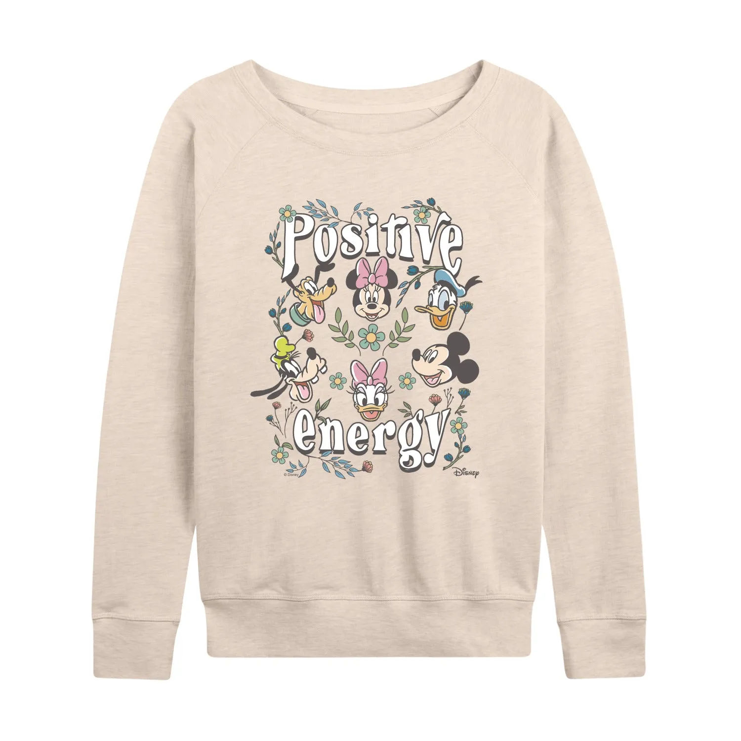 Disney - Positive Group - Women's French Terry Long Sleeve Pullover sold by Zulily