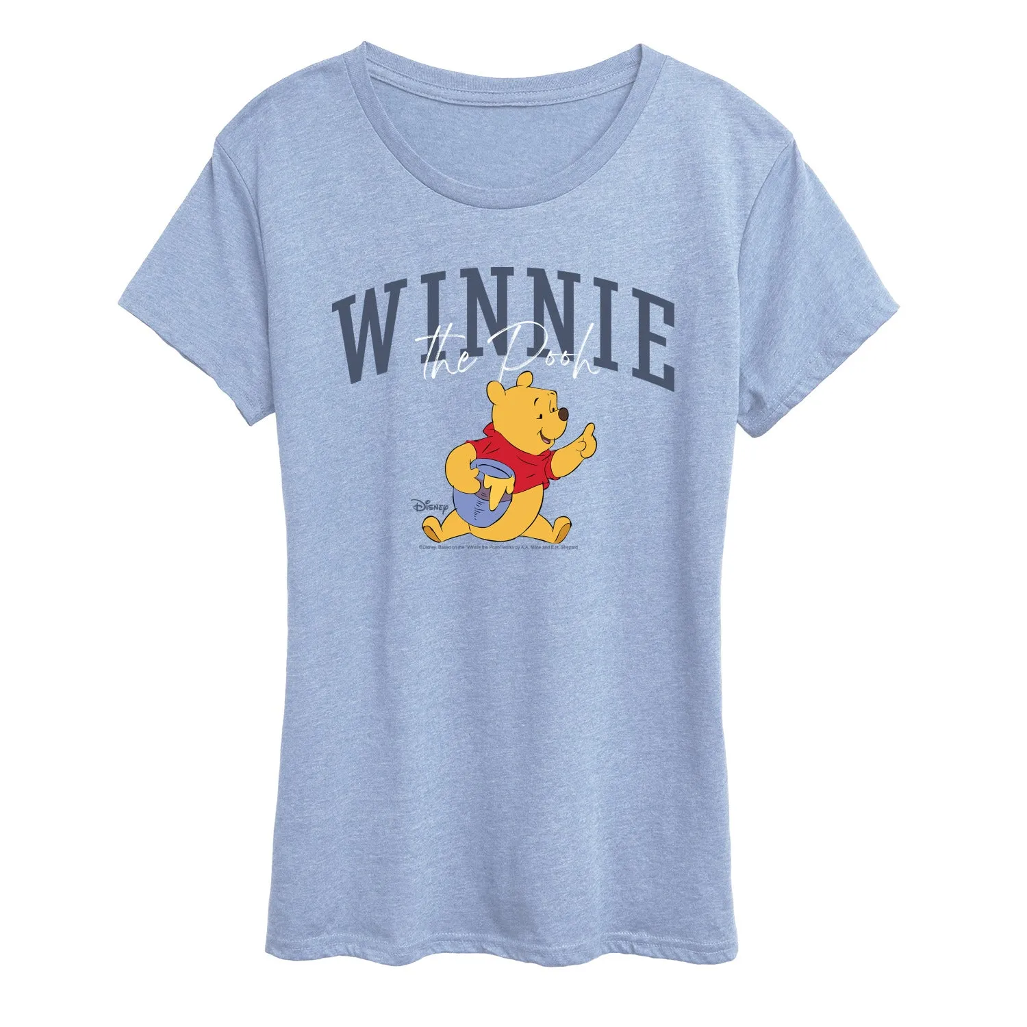 Winnie The Pooh - Winnie Chill - Women's Short Sleeve Graphic T-Shirt sold by Zulily product image thumbnail 2