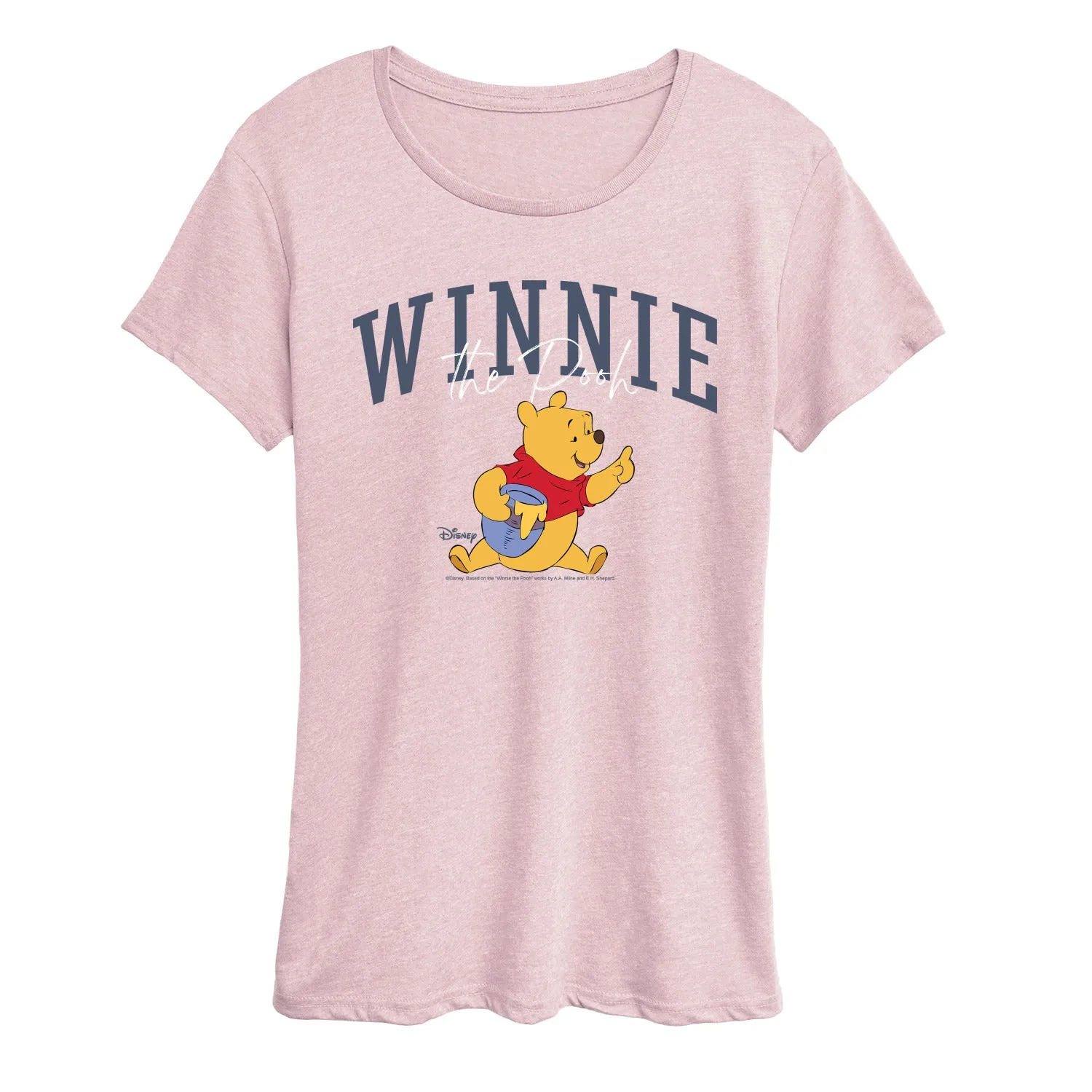Winnie The Pooh - Winnie Chill - Women's Short Sleeve Graphic T-Shirt sold by Zulily