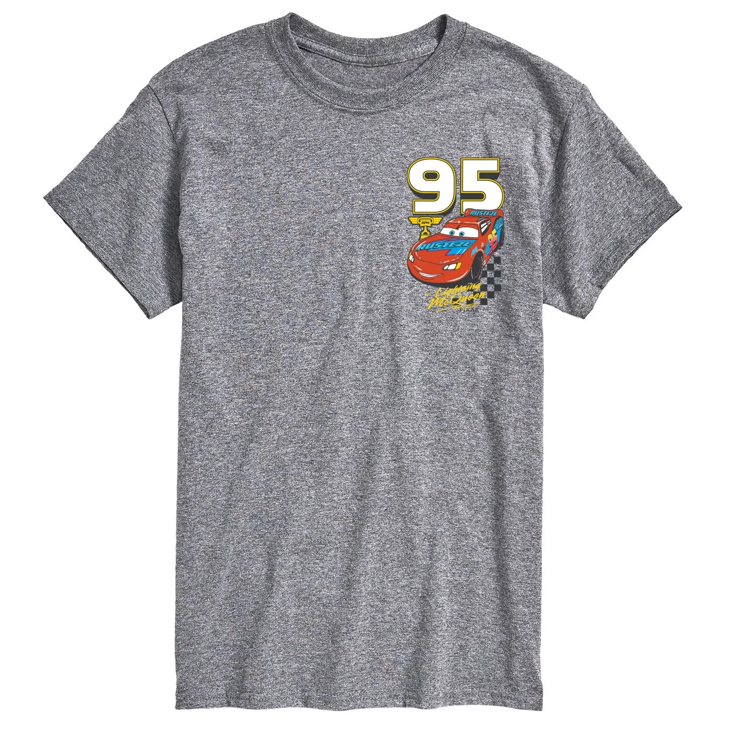 Cars - Lightning McQueen Race - Men's Short Sleeve Graphic T-Shirt sold by Zulily