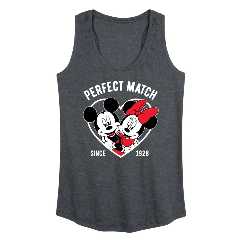 Disney - Perfect Match - Women's Racerback Graphic Tank sold by Zulily