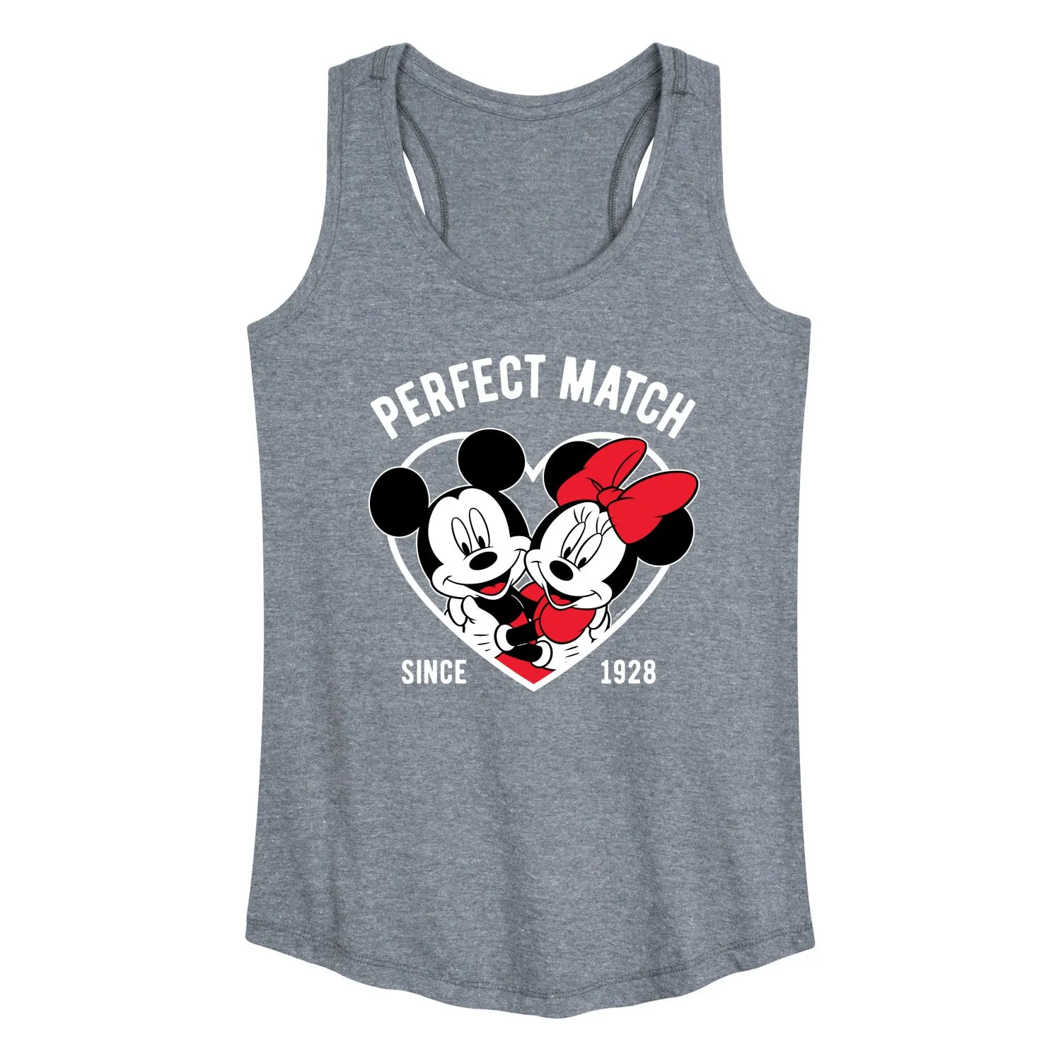 Disney - Perfect Match - Women's Racerback Graphic Tank sold by Zulily product image thumbnail 2