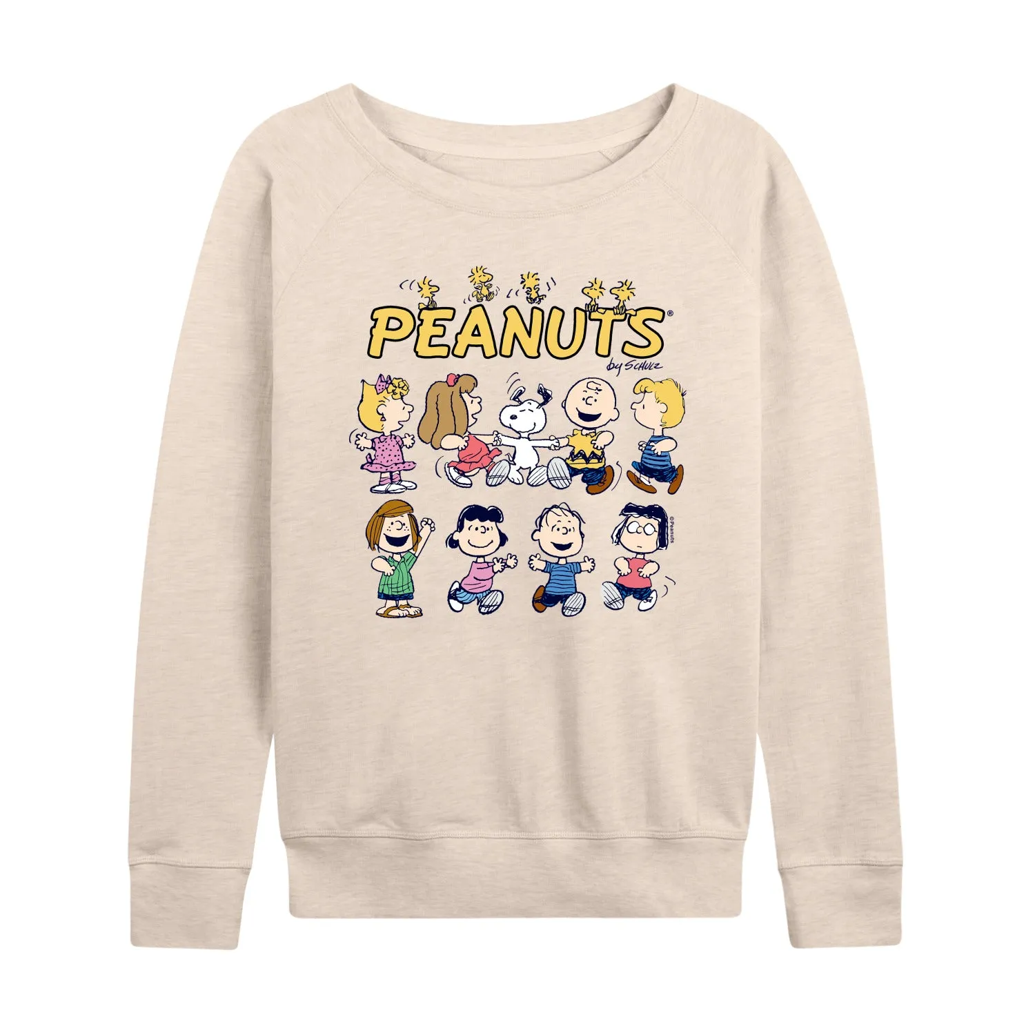 Peanuts - Peanuts Characters - Women's Lightweight French Terry Long Sleeve Shirt sold by Zulily