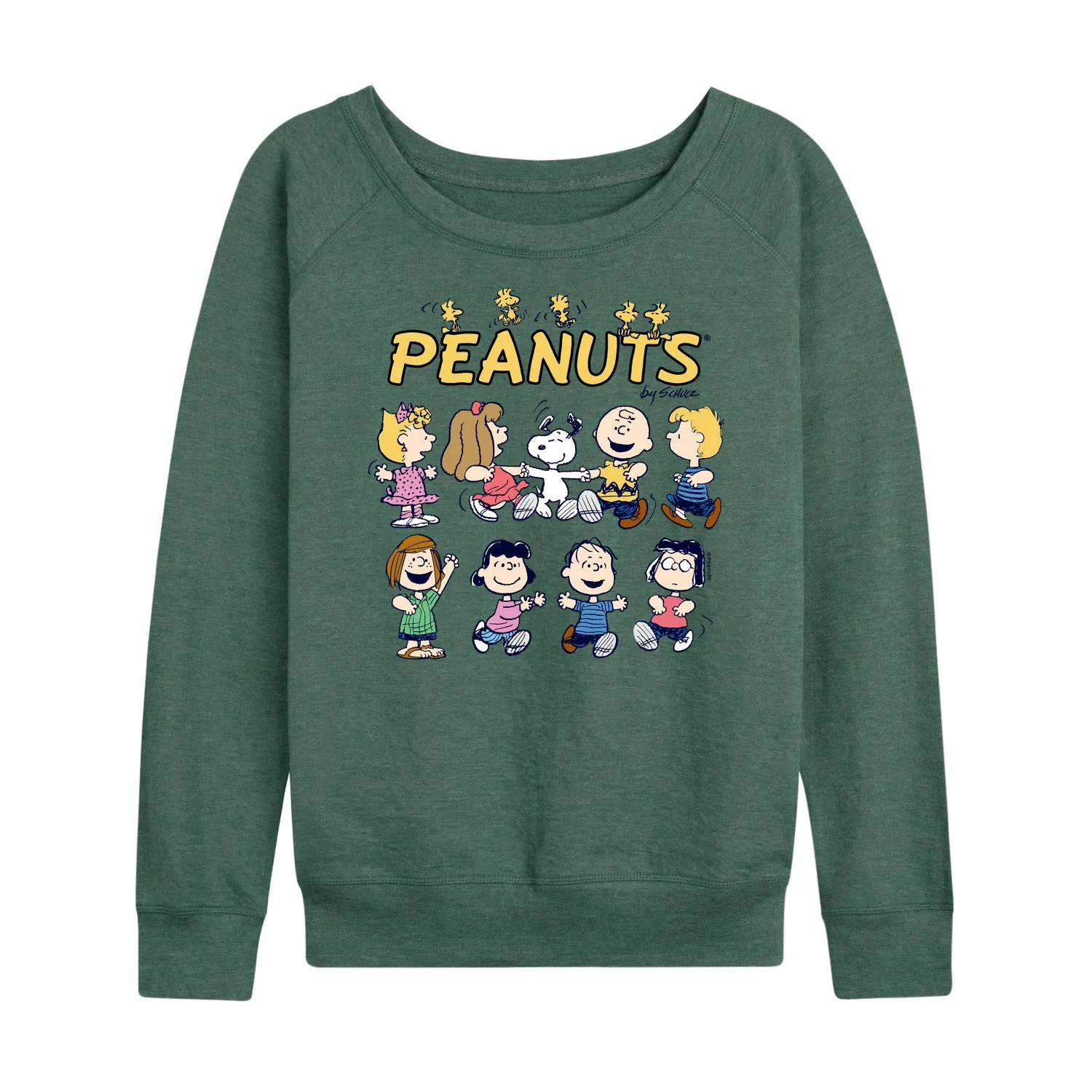 Peanuts - Peanuts Characters - Women's Lightweight French Terry Long Sleeve Shirt sold by Zulily product image thumbnail 2