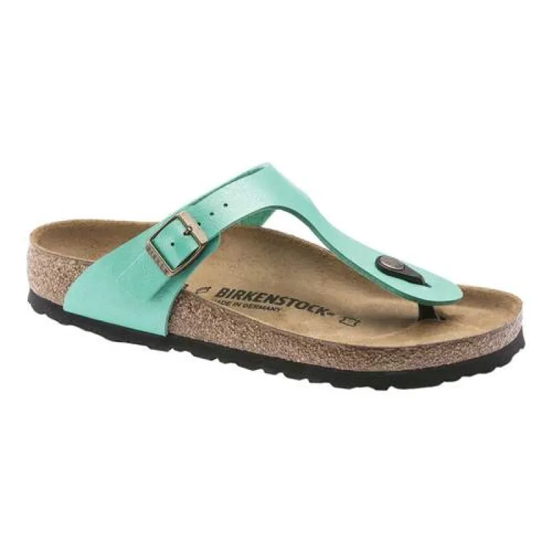 Birkenstock Unisex Gizeh Birko-Flor Graceful Emerald sold by Zulily