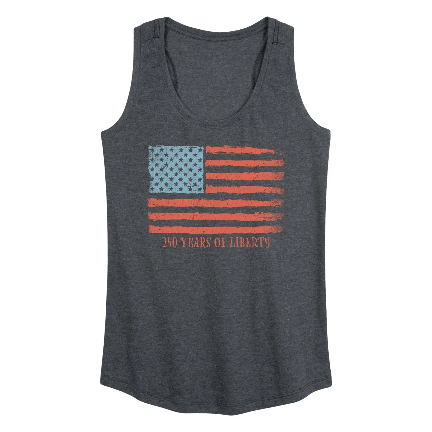 Instant Message - 250 Years of Liberty Flag - Women's Racerback Graphic Tank sold by Zulily product image thumbnail 2