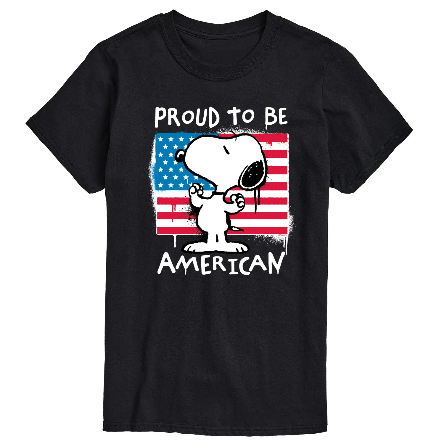 Peanuts - Snoopy Street USA - Men's Short Sleeve Graphic T-Shirt sold by Zulily product image thumbnail 2