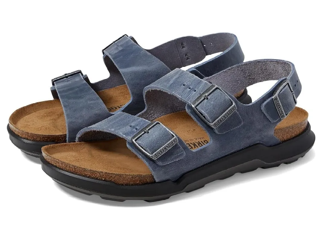 Birkenstock Unisex Milano Ct Thermoplastic Elemental Blue sold by Zulily