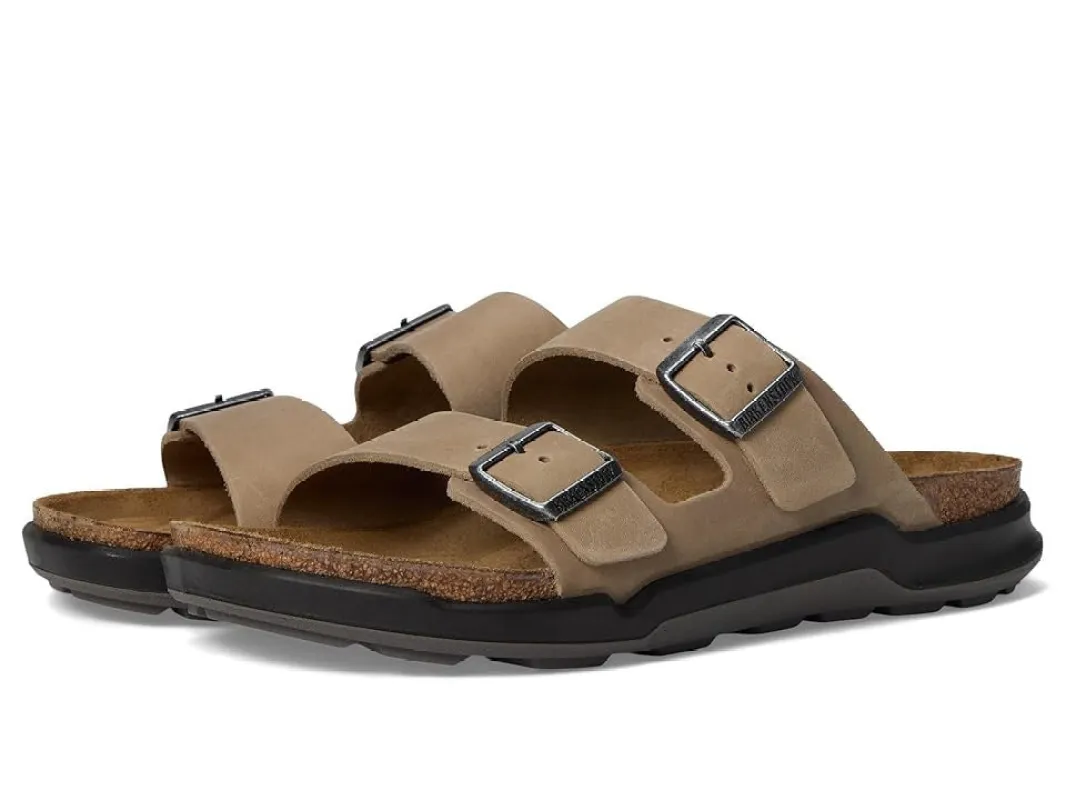 Birkenstock Unisex Arizona Ct Waxy Leather Tabacco Brown sold by Zulily