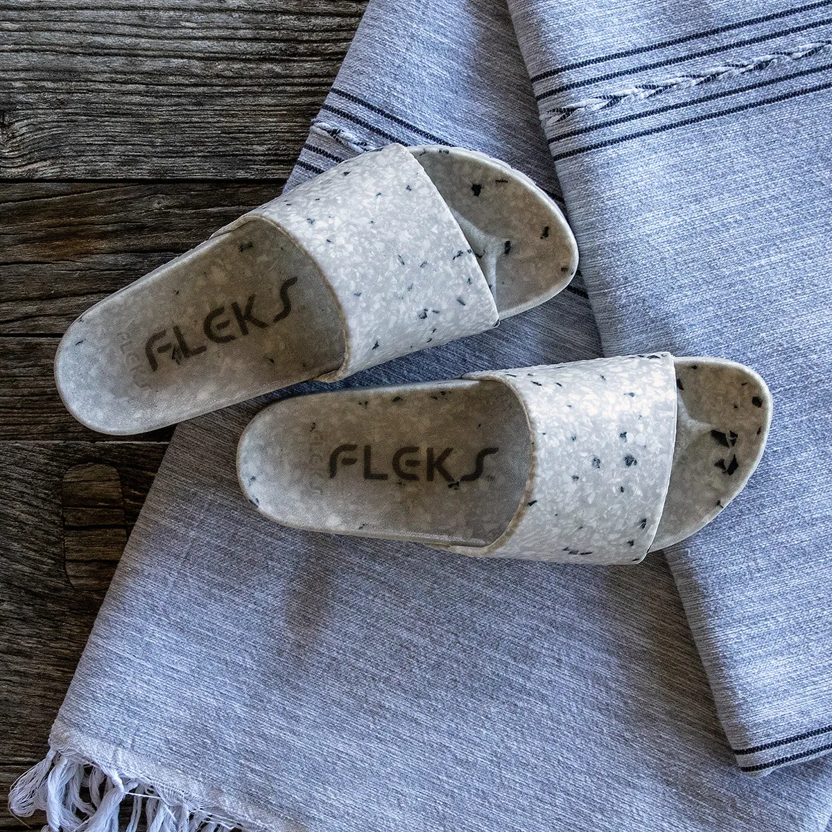 Fleks Unisex East Beach Slide - Cloudy Day sold by Zulily product image thumbnail 2