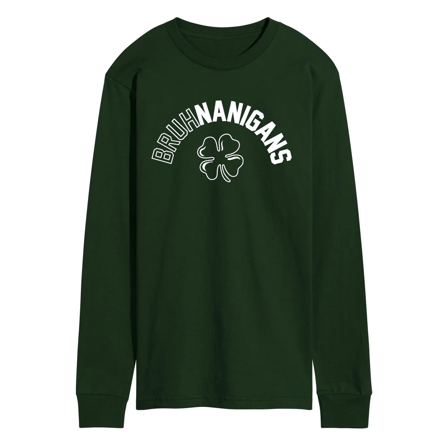 Instant Message - Bruhnanigans - Men's Long Sleeve Graphic T-Shirt sold by Zulily
