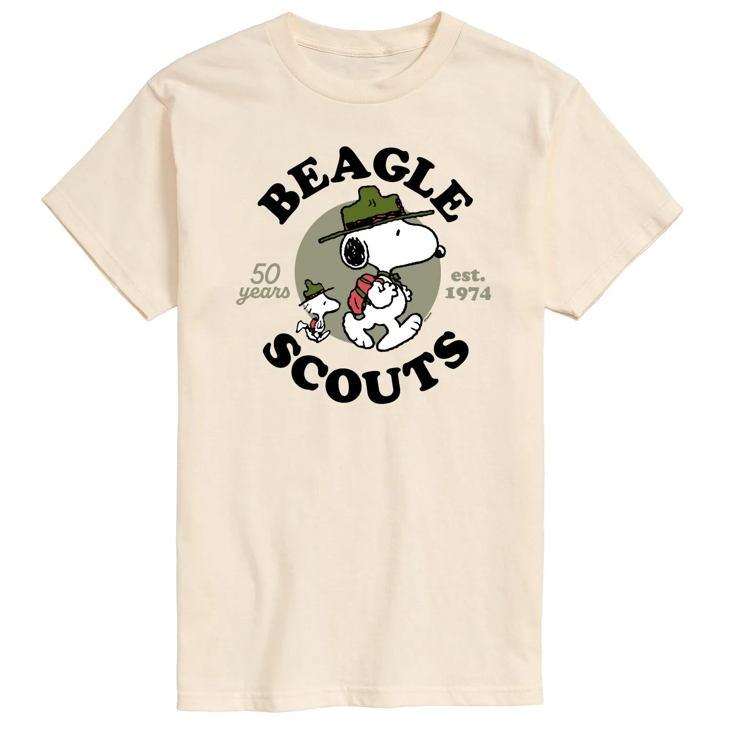 Peanuts - Snoopy Woodstock Beagle Scout - Men's Short Sleeve Graphic T-Shirt sold by Zulily product image thumbnail 2