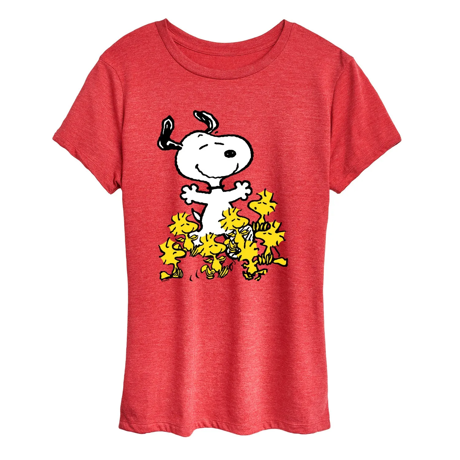 Peanuts - Snoopy and Woodstocks - Women's Short Sleeve Graphic T-Shirt sold by Zulily product image thumbnail 4