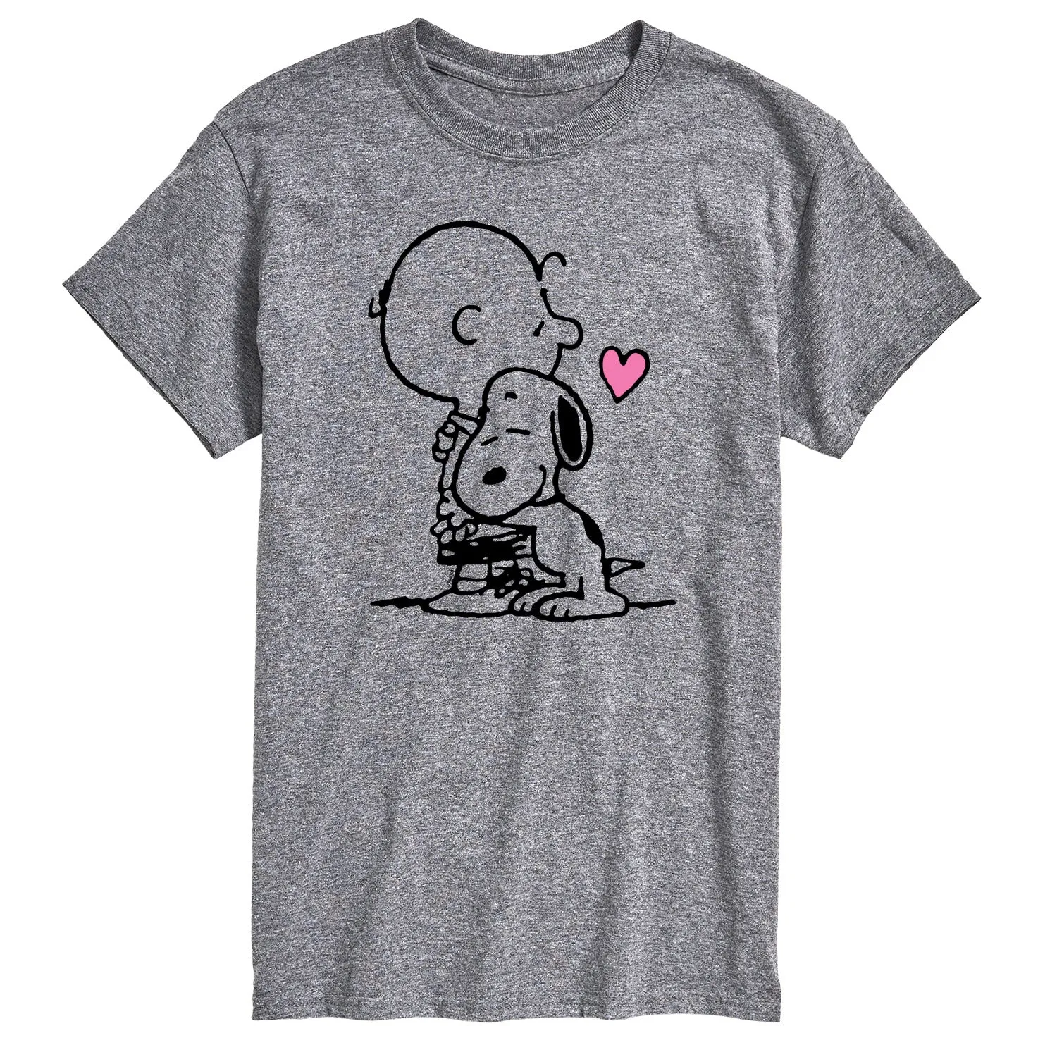 Peanuts - Snoopy Charlie Hug - Men's Short Sleeve Graphic T-Shirt sold by Zulily