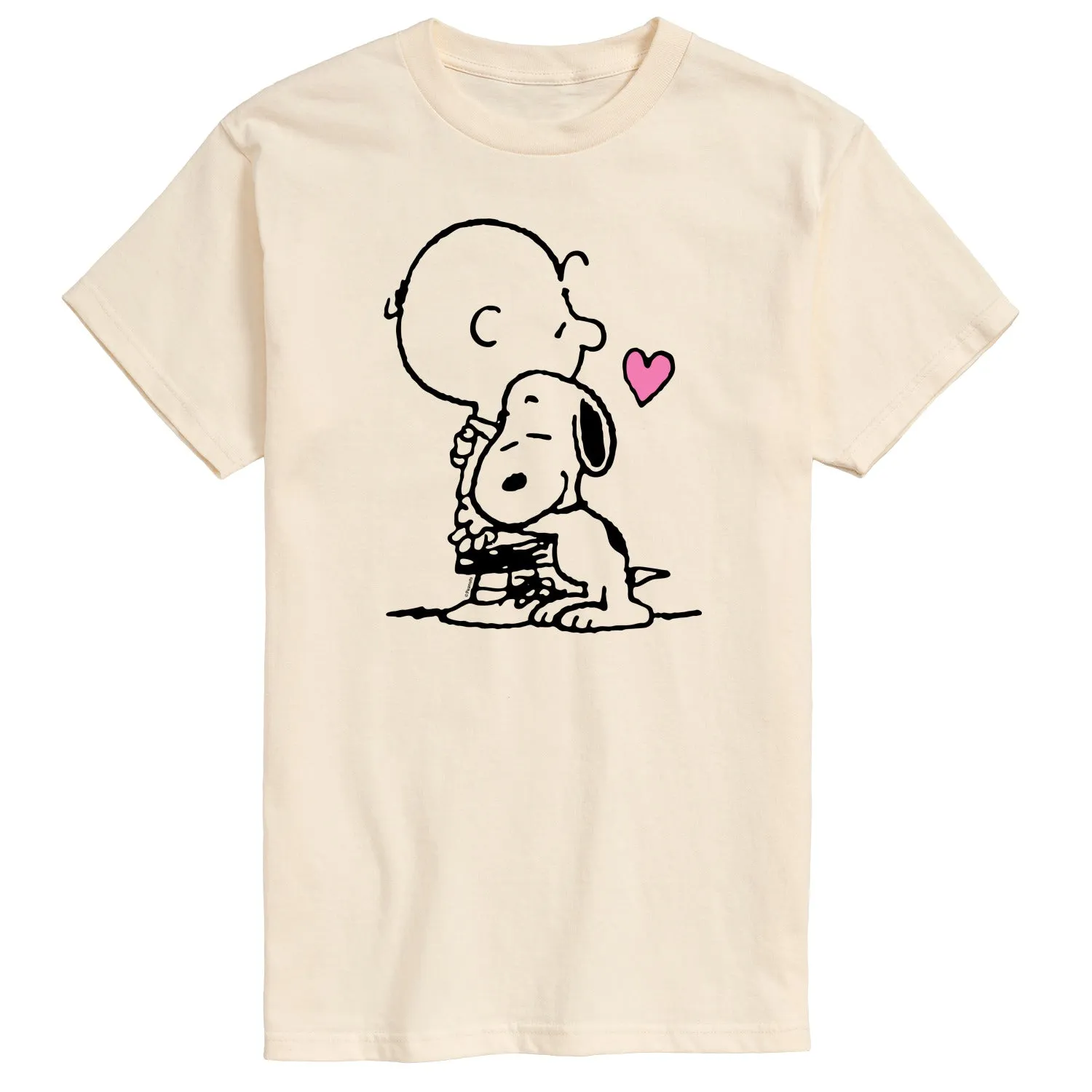 Peanuts - Snoopy Charlie Hug - Men's Short Sleeve Graphic T-Shirt sold by Zulily product image thumbnail 2