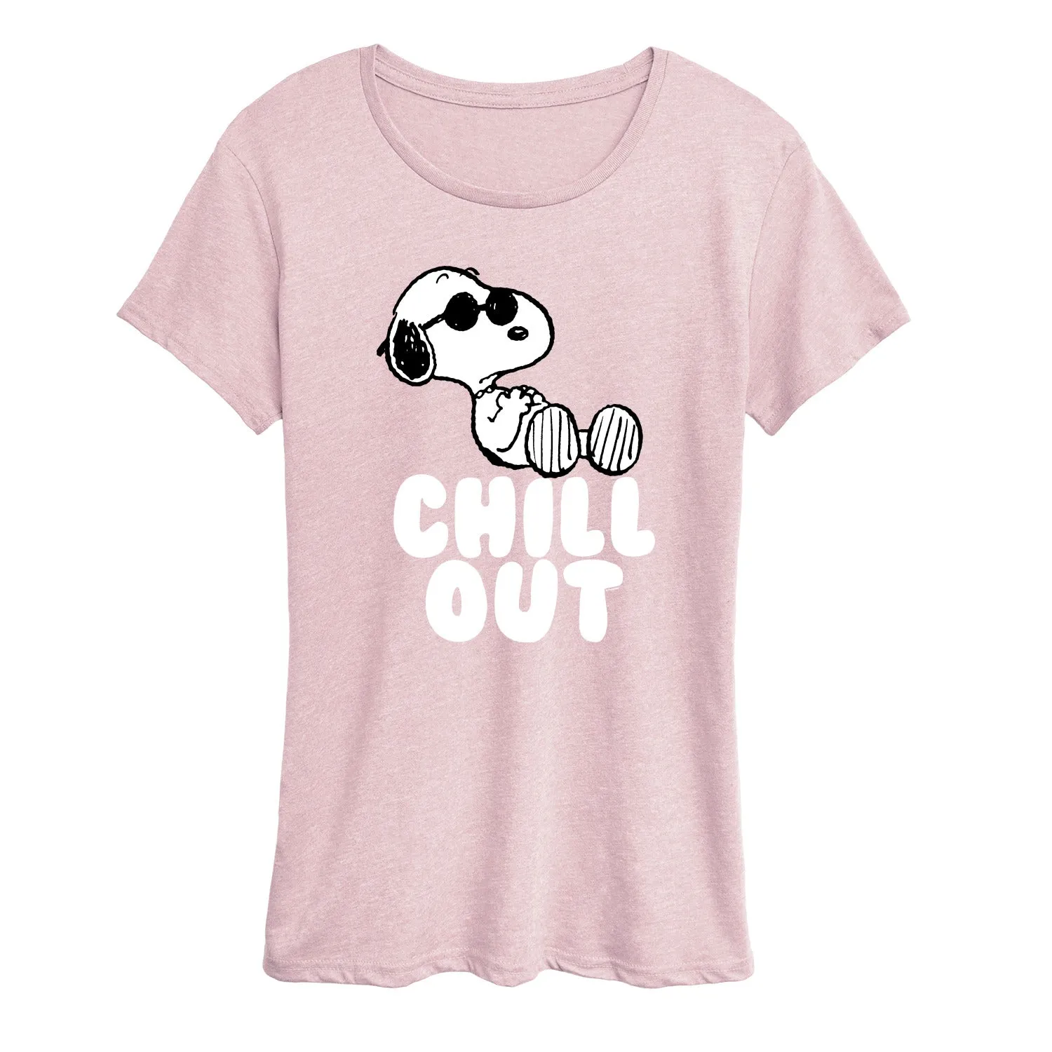 Peanuts - Chill Out - Women's Short Sleeve Graphic T-Shirt sold by Zulily product image thumbnail 5