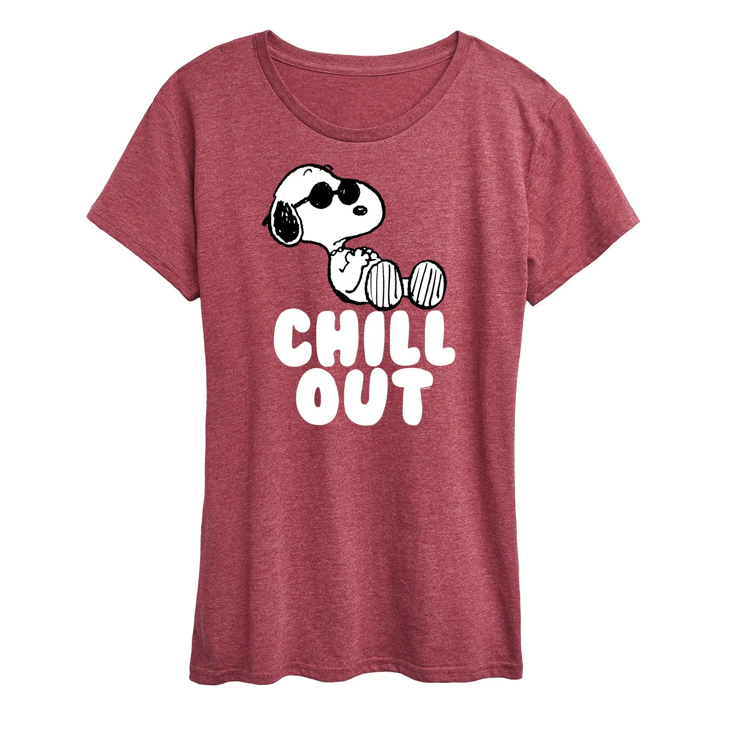 Peanuts - Chill Out - Women's Short Sleeve Graphic T-Shirt sold by Zulily product image thumbnail 2