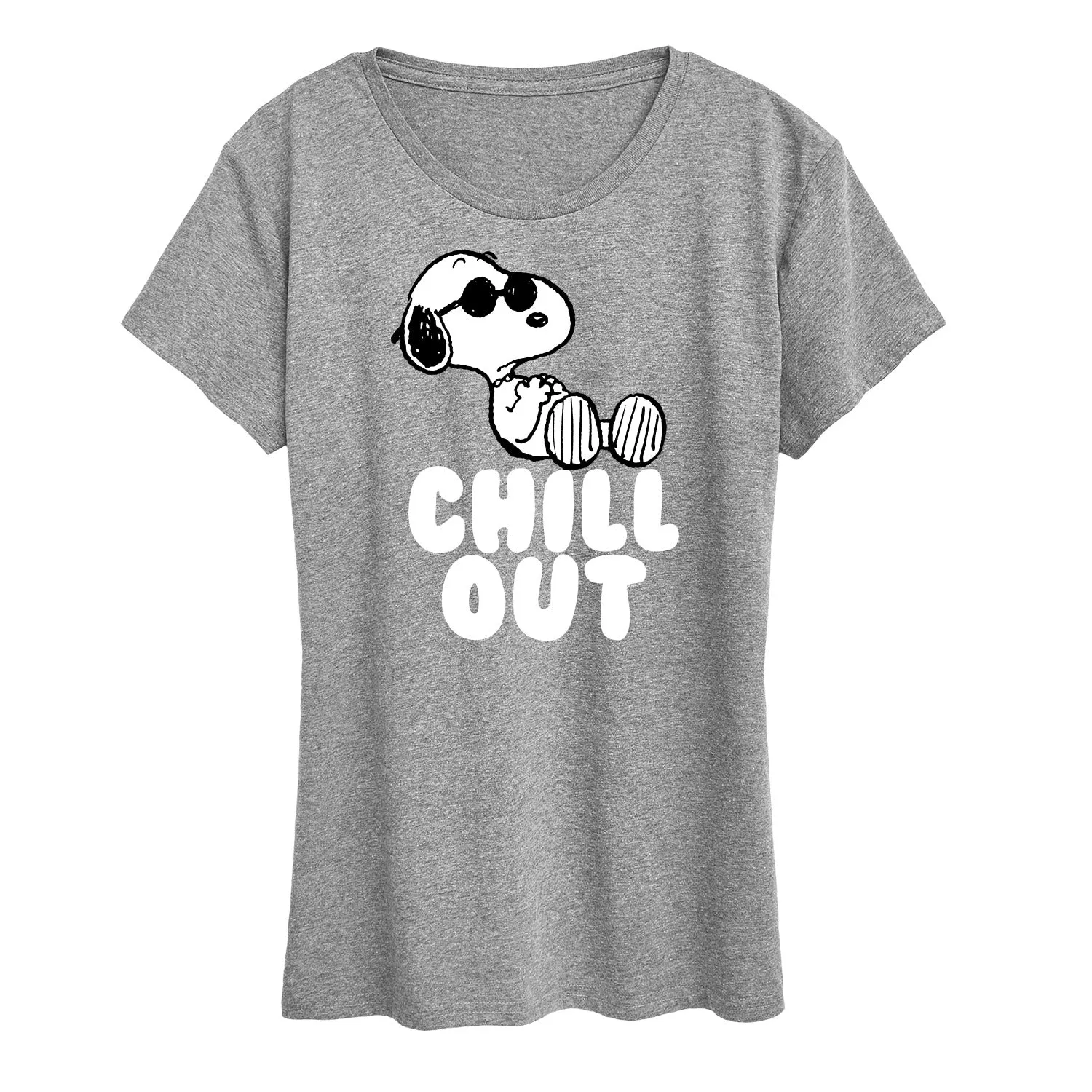Peanuts - Chill Out - Women's Short Sleeve Graphic T-Shirt sold by Zulily product image thumbnail 3