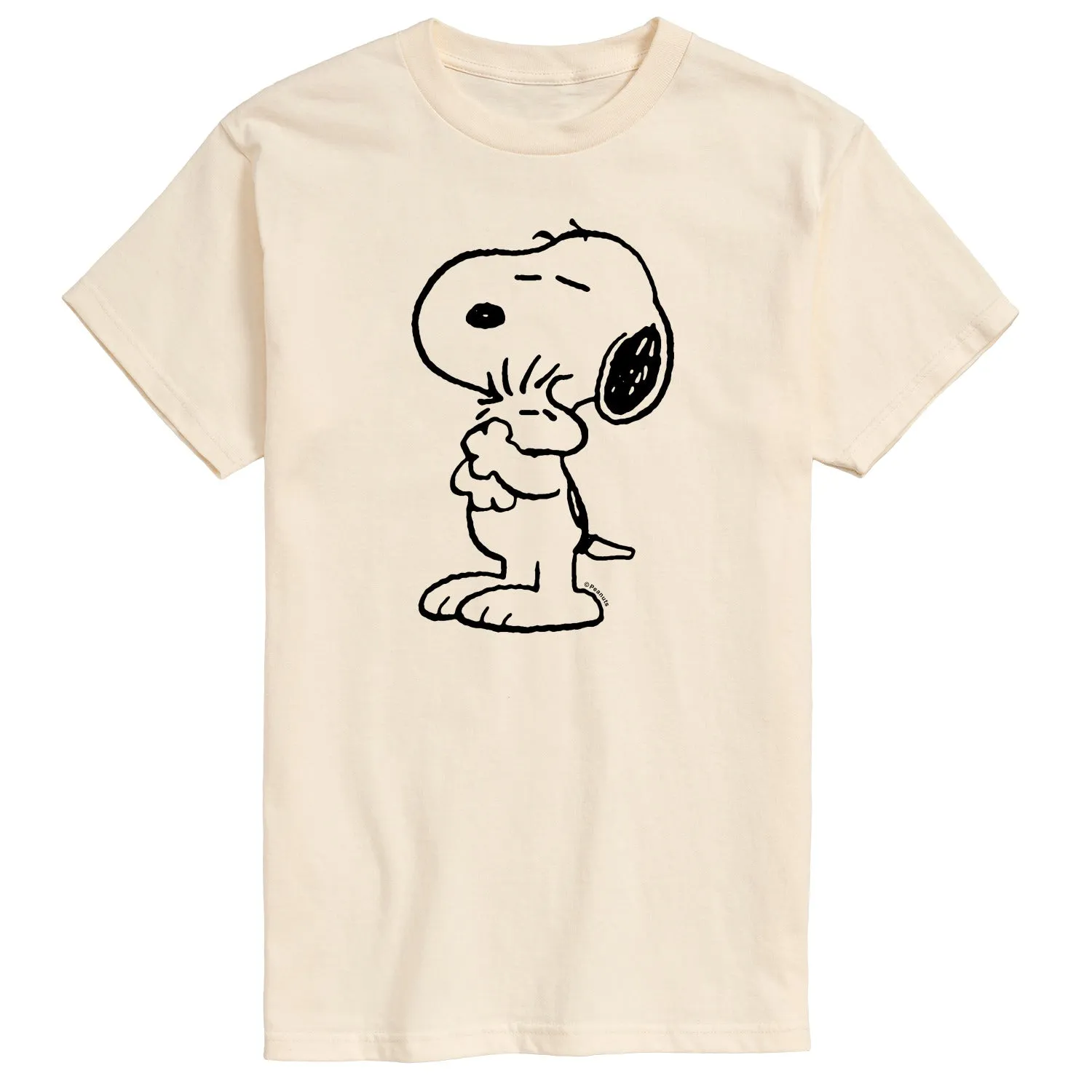 Peanuts - Snoopy Loves Woodstock - Men's Short Sleeve Graphic T-Shirt sold by Zulily product image thumbnail 2
