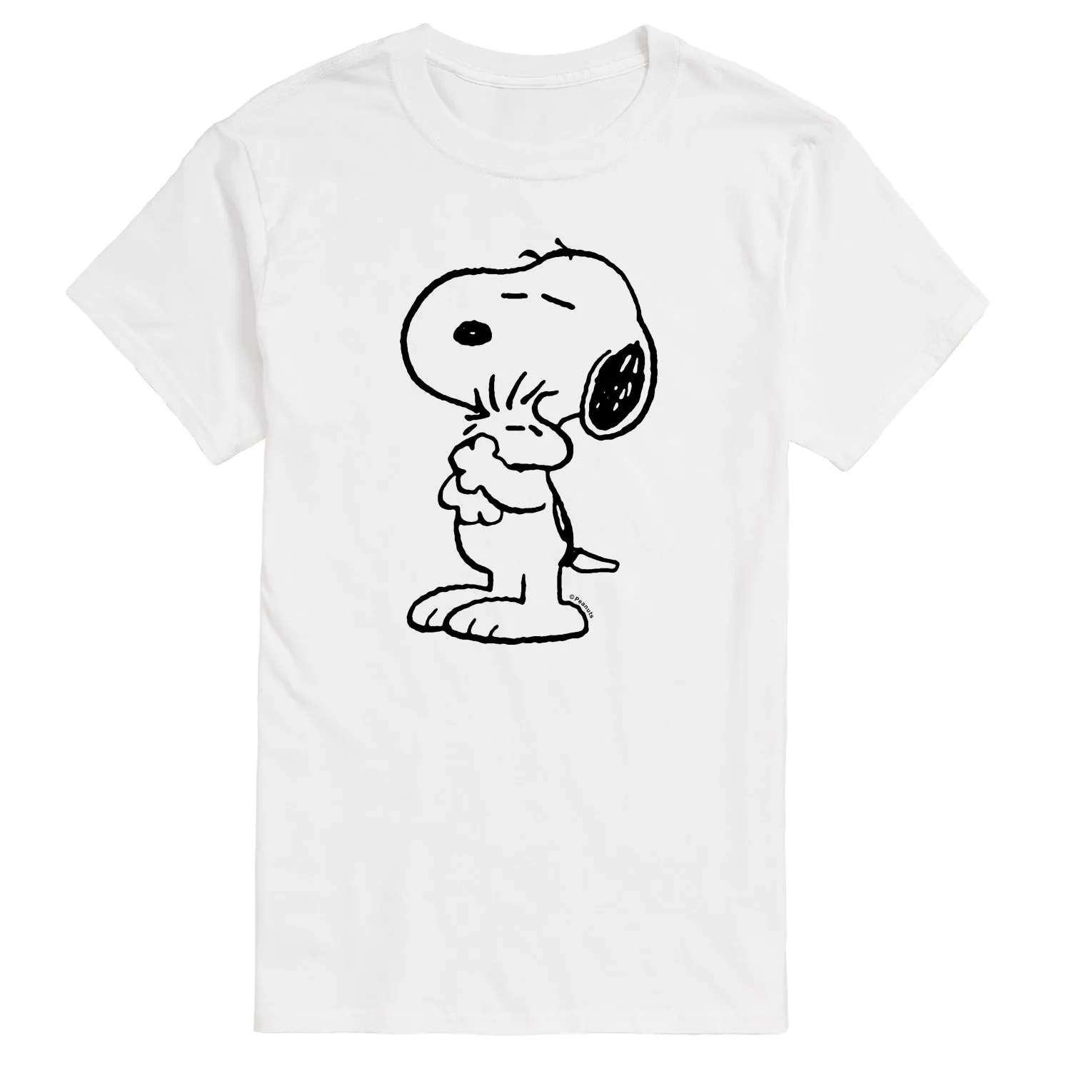 Peanuts - Snoopy Loves Woodstock - Men's Short Sleeve Graphic T-Shirt sold by Zulily product image thumbnail 3