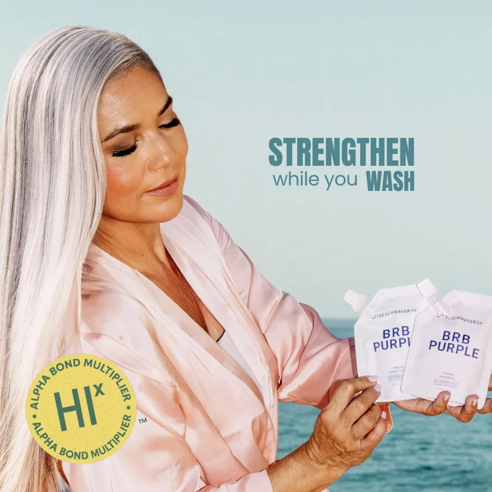 The Beachwaver Co. BRB Blonde Purple Shampoo sold by Zulily product image thumbnail 3