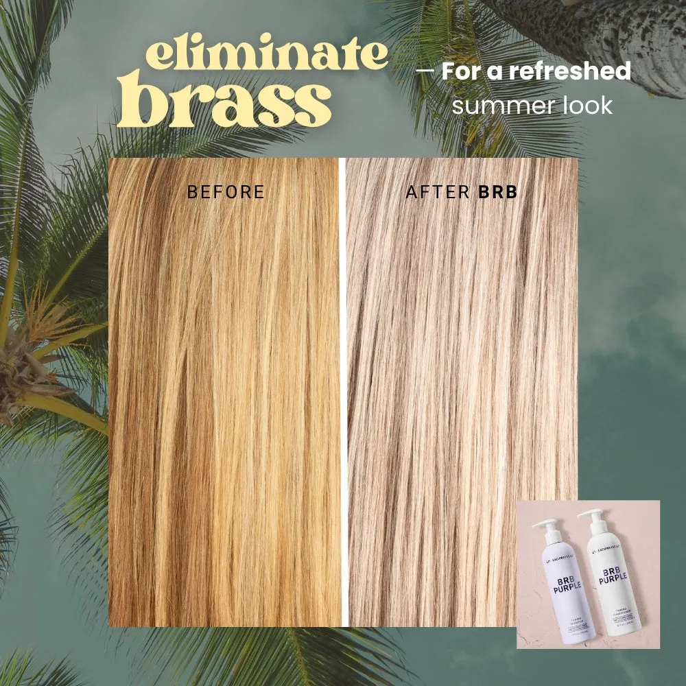 The Beachwaver Co. BRB Blonde Purple Shampoo sold by Zulily product image thumbnail 4