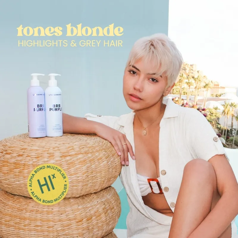 The Beachwaver Co. BRB Blonde Purple Shampoo sold by Zulily