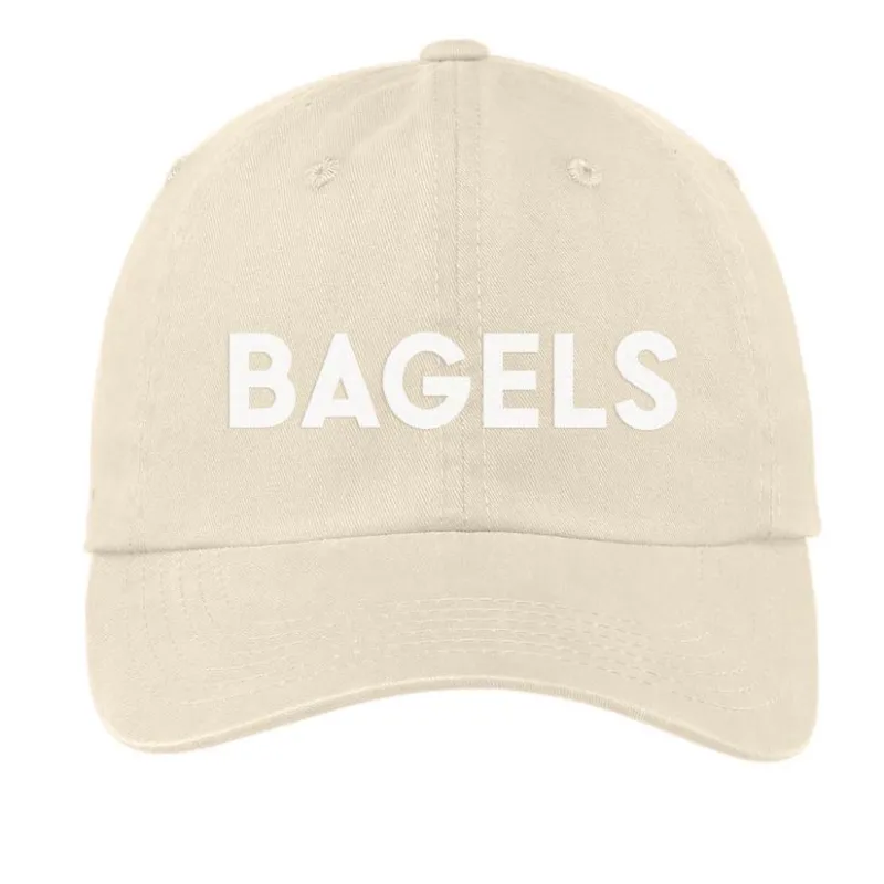 Frankie Jean Bagels Baseball Cap sold by Zulily