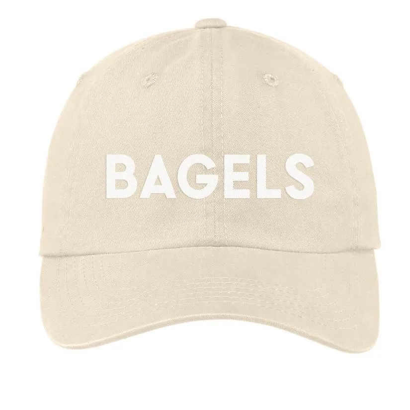 Frankie Jean Bagels Baseball Cap sold by Zulily