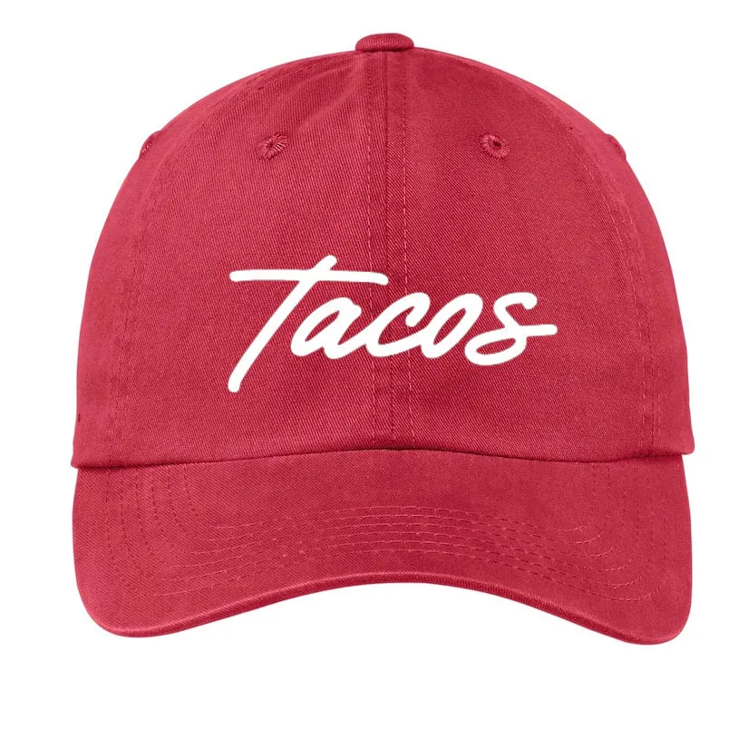 Frankie Jean Tacos Cursive Baseball Cap sold by Zulily product image thumbnail 3