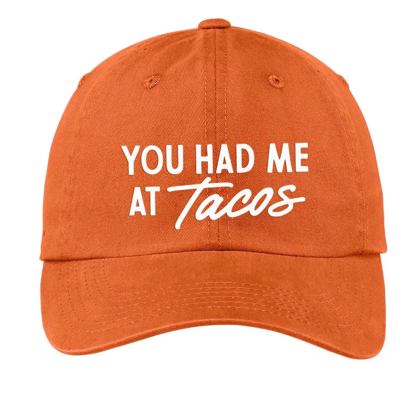 Frankie Jean You Had Me At Tacos Baseball Cap sold by Zulily product image thumbnail 2