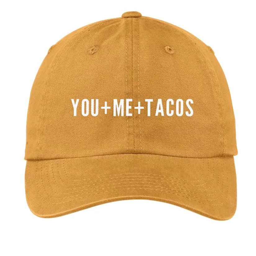 Frankie Jean You + Me + Tacos Baseball Cap sold by Zulily