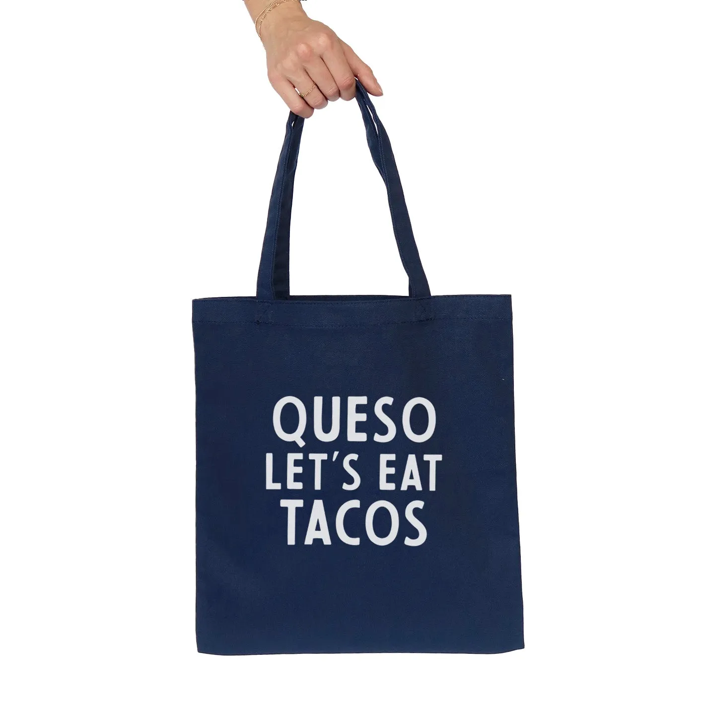 Frankie Jean Queso Let's Eat Tacos Tote Bag sold by Zulily product image thumbnail 5