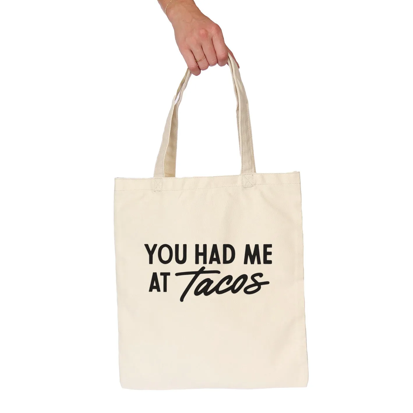 Frankie Jean You Had Me At Tacos Tote Bag sold by Zulily product image thumbnail 5