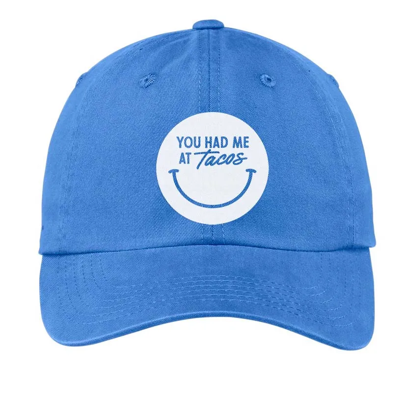 Frankie Jean You Had Me At Tacos Smile Baseball Cap sold by Zulily product image thumbnail 5