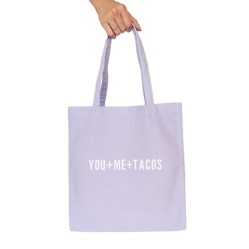 Frankie Jean You + Me + Tacos Tote Bag sold by Zulily