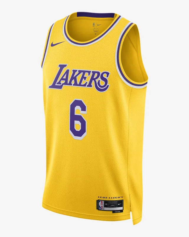 Nike Men's NBA Los Angeles Lakers Icon Edition Lebron James 2022/23 sold by Zulily