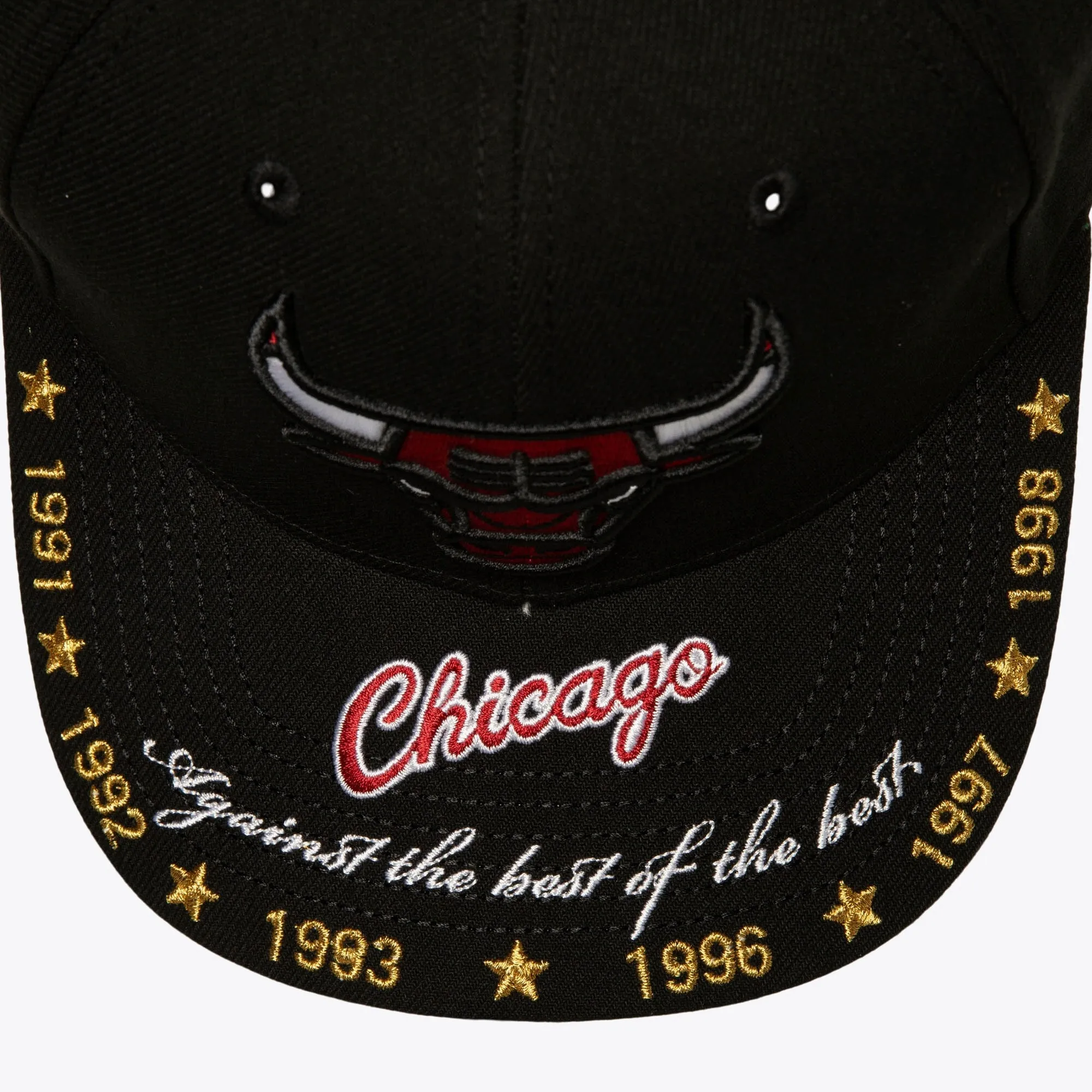 Mitchell & Ness Men's NBA Against The Best Pro Snapback Hwc Bulls Black sold by Zulily product image thumbnail 3