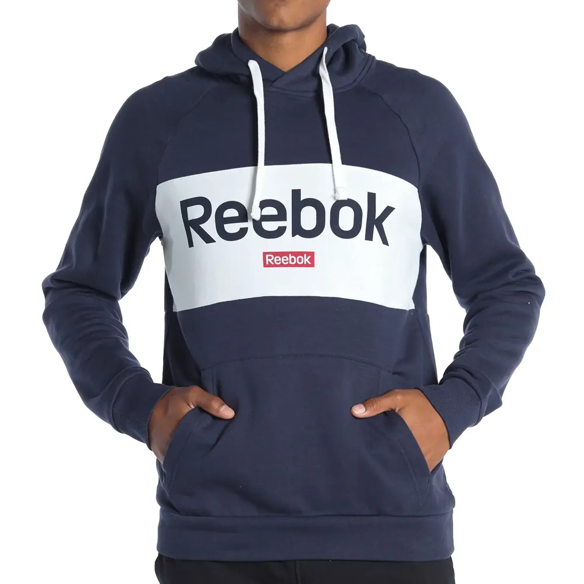 Reebok Men's Training Essentials Big Logo Hoodie sold by Zulily
